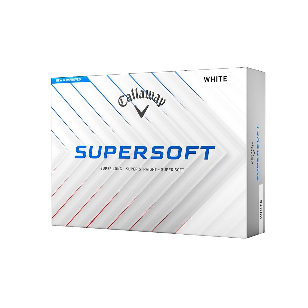 Callaway Golf Balls SUPERSOFT 25 1 dozen (12 pieces) 2-piece structure