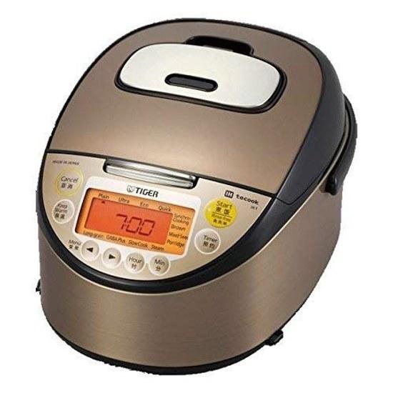 TIGER IH Rice Cooker W Copper 5-Layer Far Infrared Thick Pot JKT-W18W 1.8L (10 CUP) 220V Specification