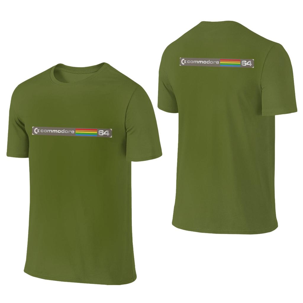 100 Cotton Commodore 64 Version 3a Tshirt Unisexs Double Sided T Shirt Unisex Oneck Summer Shirts Tops Oversized