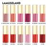 LAMUSELAND 12 Colors Cute Mini Velvet Moisture Lip Gloss Nutritious Liquid Lipstick 3.5g