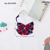red plaid chemical fiber