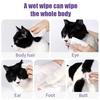 Влажные салфетки для собак, для попы, на растительной основе, гипоаллергенные, очищающие, гигиенические, для щенков, салфетки для лица и тела, очищающие салфетки для собак, 120 мл