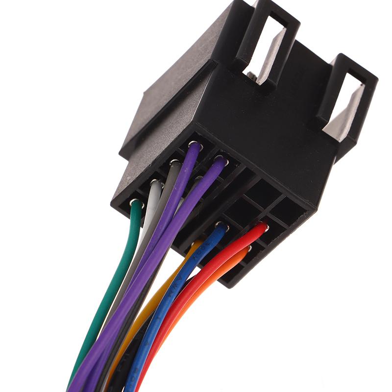 1 шт. свинцовый жгут проводов мужской и женский разъем кабеля Iso адаптер для автомобильного радиоприемника Golf Mk4 A6 стерео жгут проводов адаптер