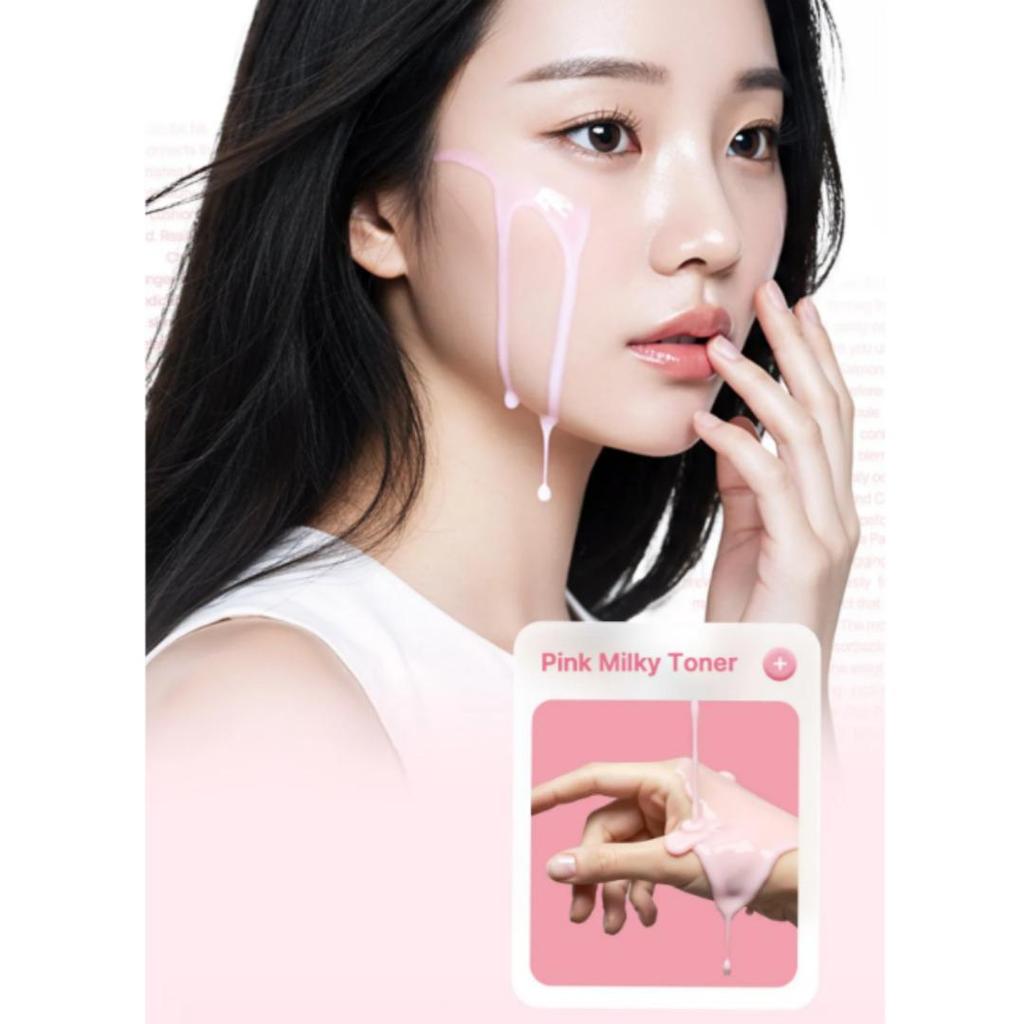 Medicube PDRN Розовый Молочный Тонер Эссенция 150мл