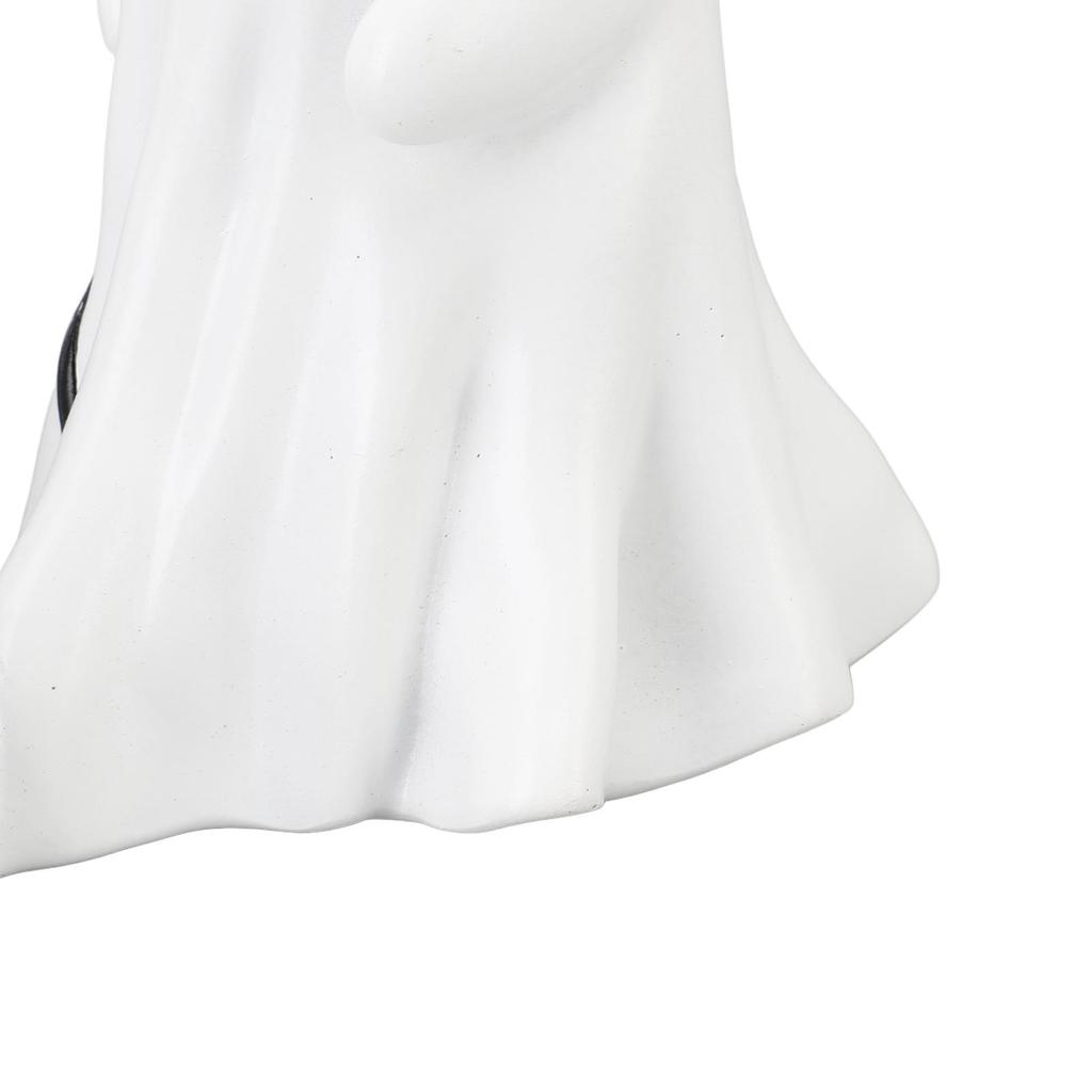 Ghost Walking Dog Statue Spooky Ghost Dog Figurine for Home Tabletop Decoration Indoor Outdoor Garden Resin