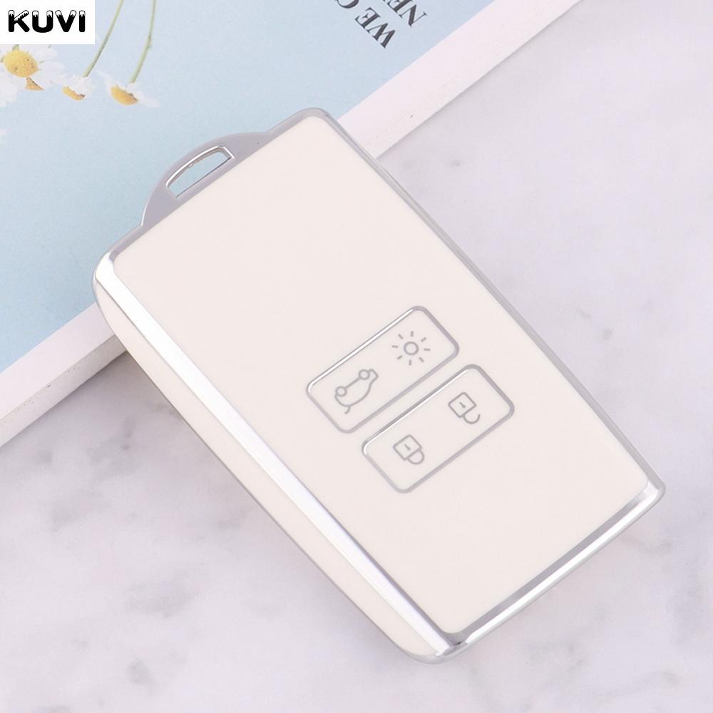 TPU Car Remote Key Case Cover Fob For Renault Koleos Kadjar Clio Captur Megane Talisman Espace Zoe Scenic 4 Arkana Dacia Sandero