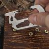 Climbing Gadget Climbing Multi Pocket Tool Wrench Key Ring Bottle Opener Outdoor Keychain Carabiner