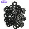50PCS M12 Rubber Oil Drain Plug Gasket Washer Fits For 12616850 097-119 7041392