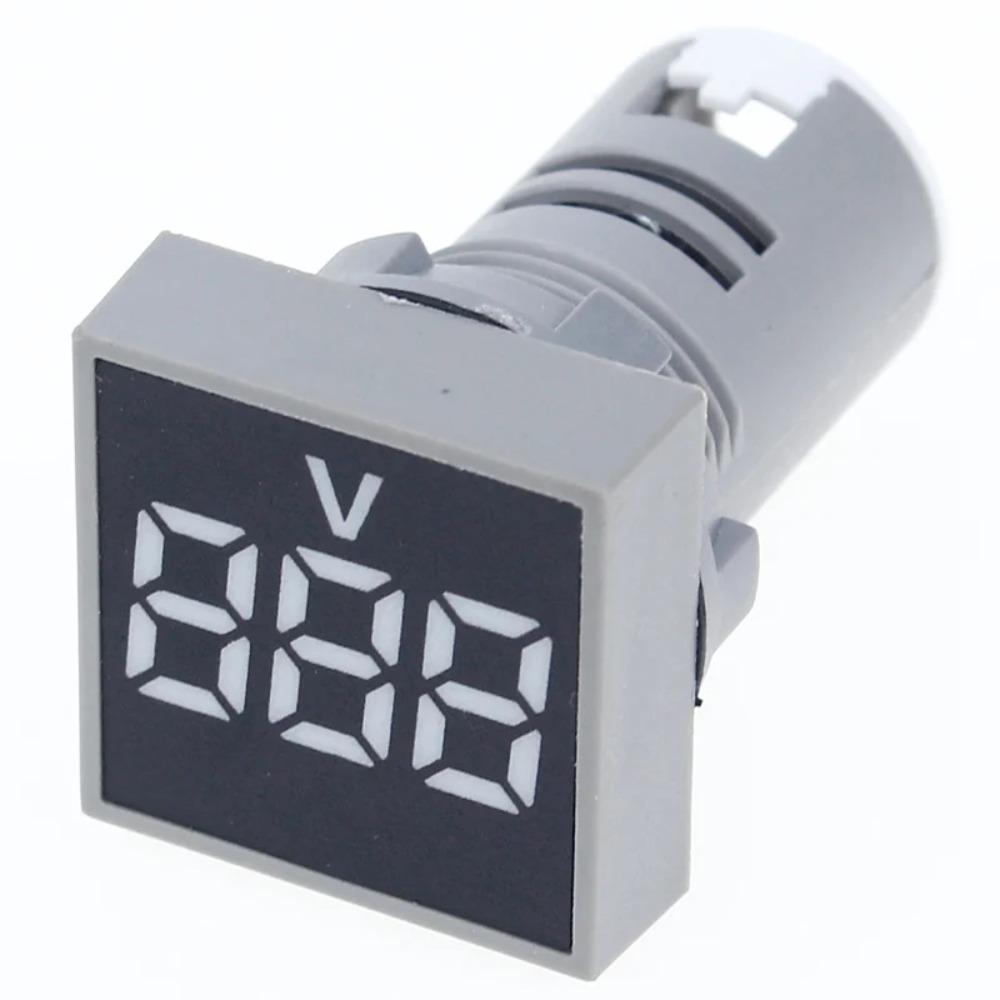 60-500V AC Panel LED Voltmeter Indicator Light LED Digital Voltmeter Digital Voltage Meter