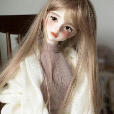 Парики и аксессуары для кукол BJD 1/6 для кукол BJD 30 см Короткие/Длинные волосы Волокно высокой температуры Парики для кукол BJD 30 см Аксессуары для волос