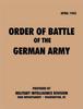 Книга Order of Battle of the German Army, April 1943