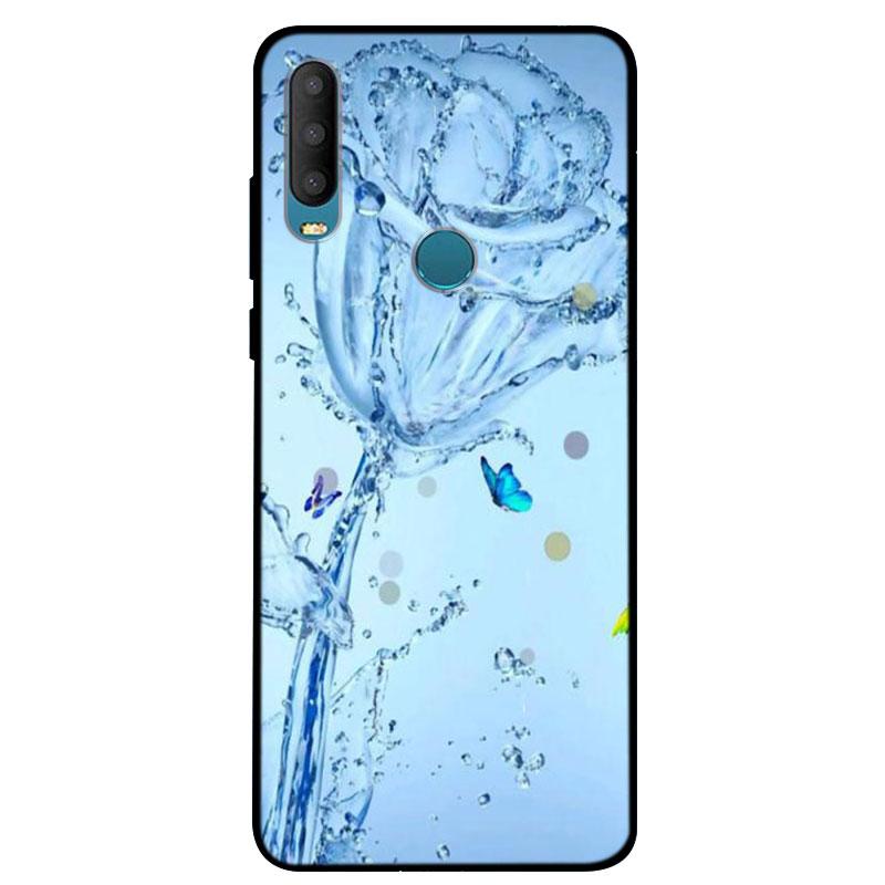 Чехол для Alcatel 1SE 2020, черный бампер, мягкий силиконовый чехол из ТПУ для телефона Alcatel 1SE 5030D 5030F 1 SE 2020, чехол с рисунком из мультфильма
