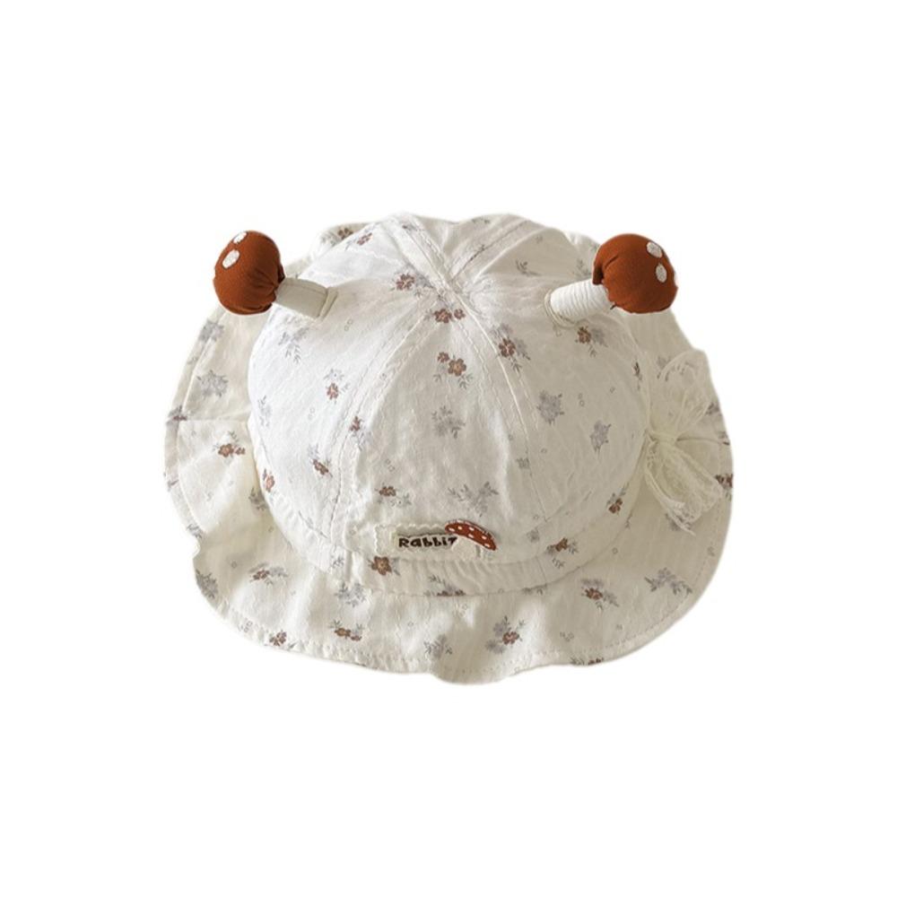 Cotton Baby Bonnet Sun Protection Baby Sun Hat Cute Fisherman Hat Spring Summer