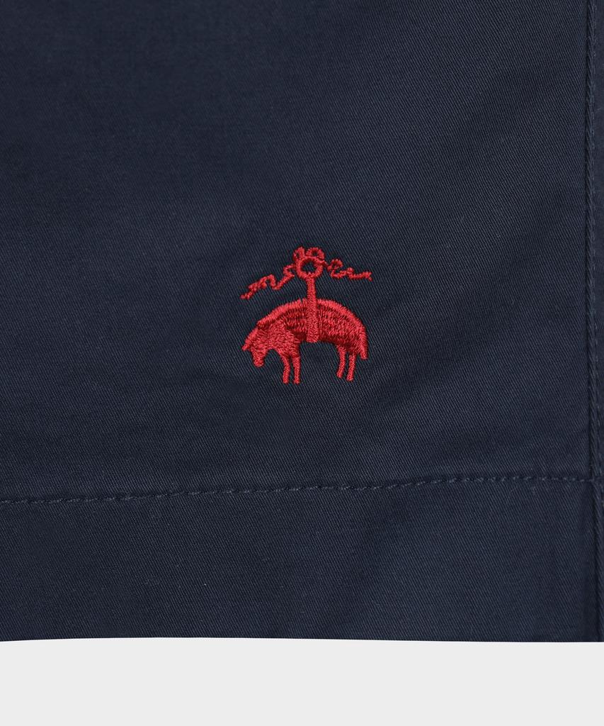 Хлопковые шорты BROOKS BROTHERS (военно-морской флот) (Bbpsmog203)
