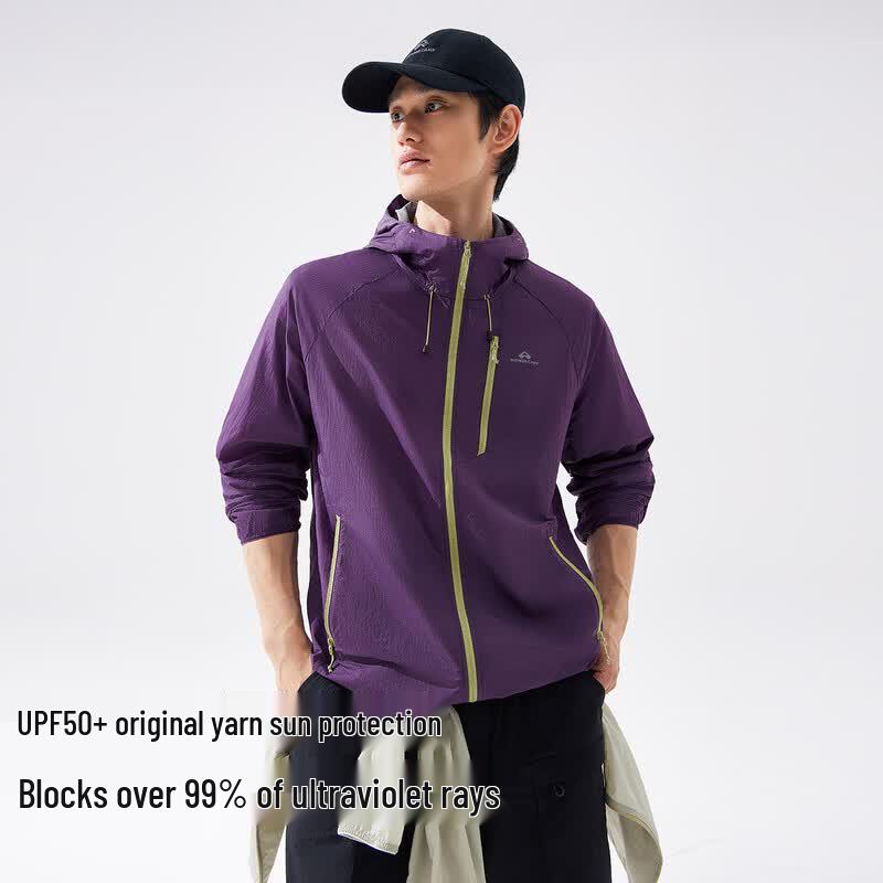 Men's Lightweight Hooded UV Protection Sun Jacket