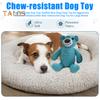 Мягкая игрушка для собак с пищащими игрушками, жевательная игрушка для собак в виде медведя для агрессивных любителей жевать, неразрушимый интерактивный медведь для собак крупных пород