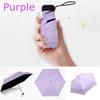 Parasol Portable Sunscreen Anti-UV Pocket Compact Mini Umbrella Rain Umbrella 5 Fold Sun Umbrella