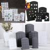 Holder Accessories Earrings Ear Studs Plastic Display Jewelry Show Rack Metal Stand Organizer