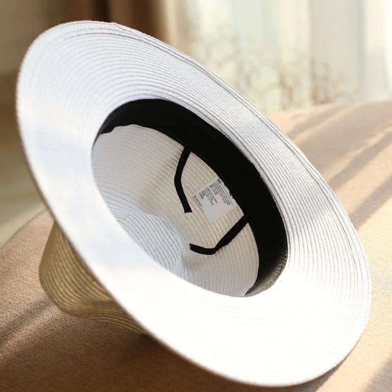 Summer Large Size 64cm Classic Sun Hats for Men Women Panama Hats Couple Wide Brim Beach Straw Hat Big Head Plus Size Fedora Hat