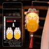 Waterproof PVC Bunny Lamp Warm Light Handheld Light Rabbit Lantern  Garden Party