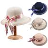 Повседневная шляпа рыбака с защитой от ультрафиолета, солнцезащитная кепка, милые женские солнцезащитные шляпы, лето