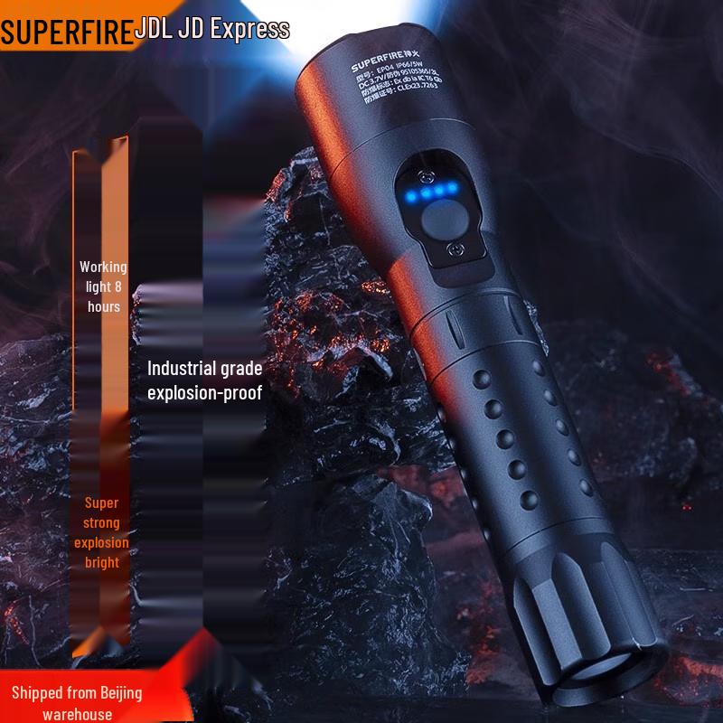 SupFire Industrial & Safety Rechargeable Flashlight Series