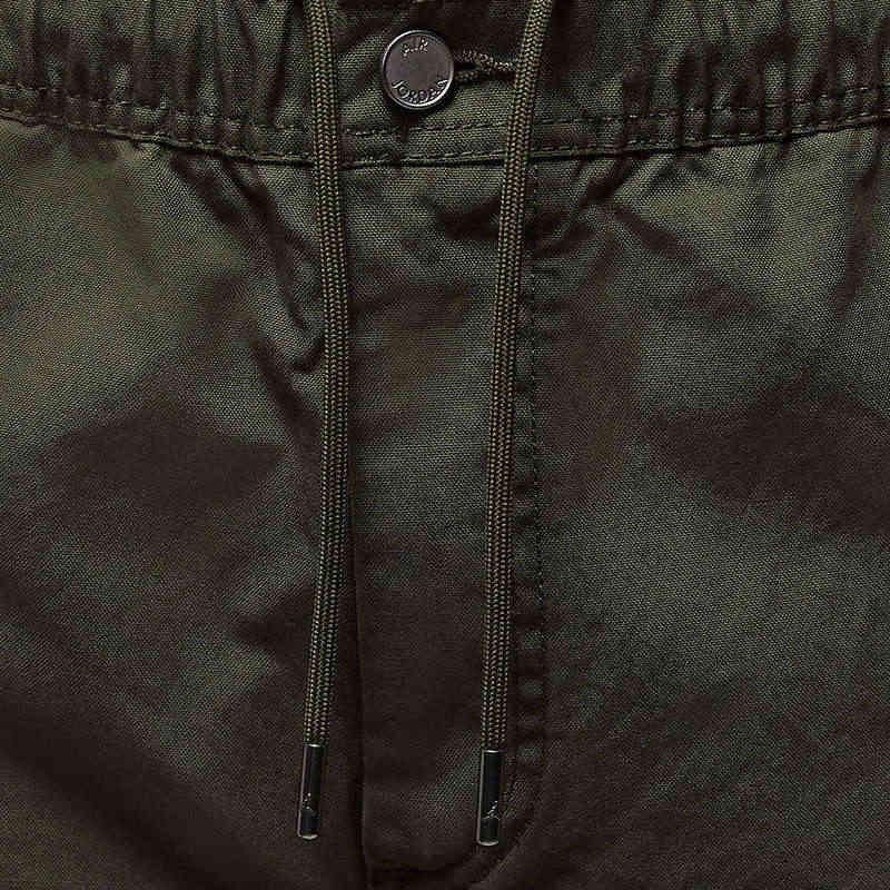 Nike Однотонные Модные Удобные Спортивные Прямые Брюки с Множеством Карманов для Отдыха на Открытом Воздухе Мужские брюки Армейско-зеленый HF7844222