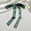 Green Is White And Tender, Long And Small Silk Scarves, Women'S Thin And Narrow Streamers, Tied Hair, Tied Bags, Decorative Souvenir Ribbons