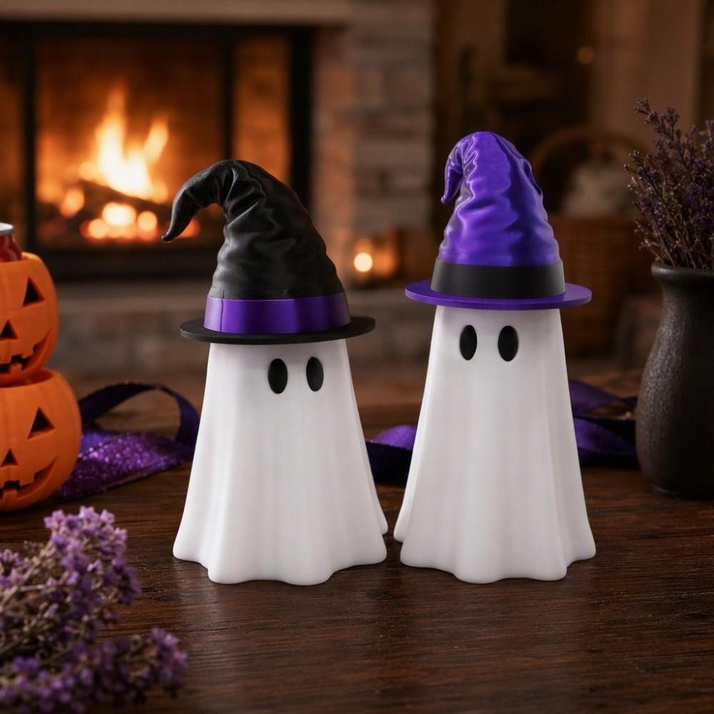 12 Oz Halloween Ghost Can Holder 3D Printed Beer Can Stand Ghost Beverage Sleeve Halloween Party