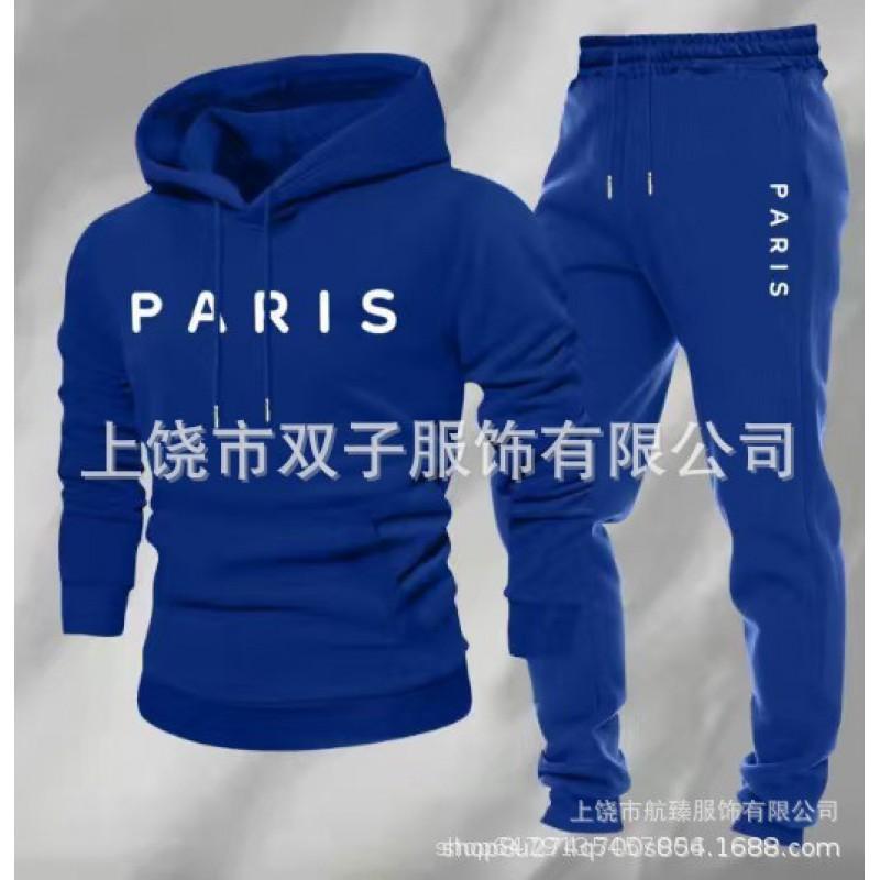 2026 Unisex Hooded Sweatshirt Set Casual Sportswear Teens Youth Lightweight Long Sleeve Tracksuit