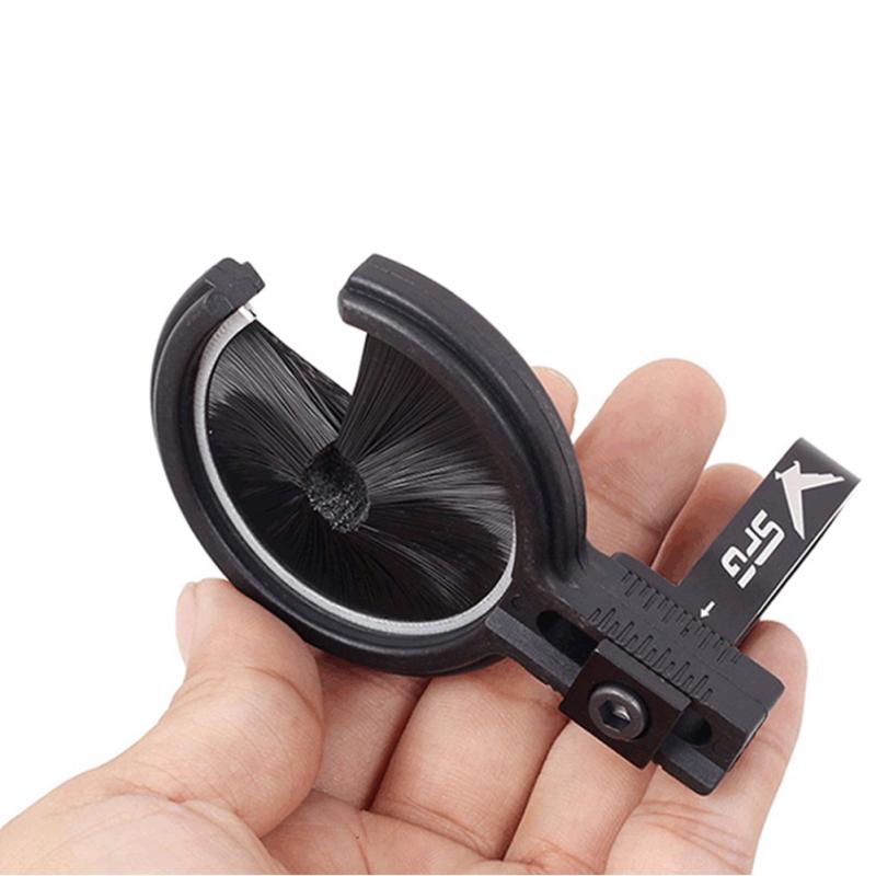 Подставка для стрелы для стрельбы из лука Подставка для блочного лука для стрельбы в гриву Набор для левой и правой руки Сменная круглая щетка для рук