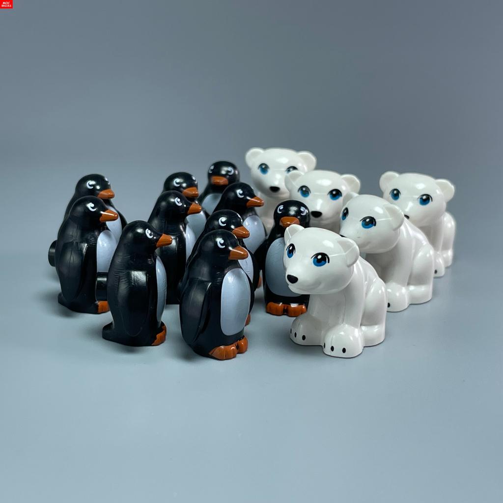 Кирпичики MOC Джунгли Подлесок Лесное животное Обезьяна Коза Жираф Птица Ночная сова Аксессуары Строительные блоки Игрушки-друзья Подарки