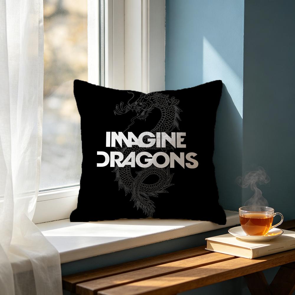 Band IImagine Dragonsing Cushion Cover Cushion Cover Set Pcs x x x Pillowcase Decorative Sofa Home Decor