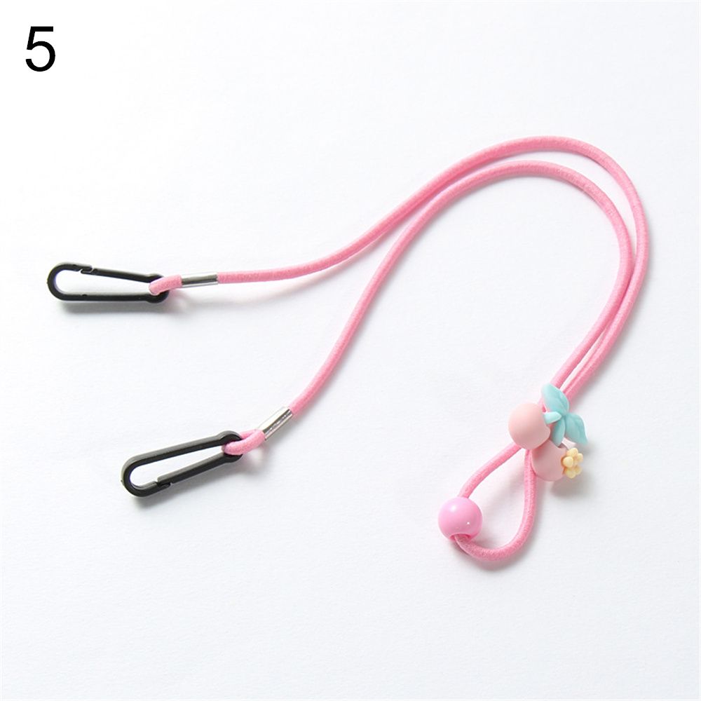 Children Strap Adjustable Cartoon Masks Chain Glasses Chain Neck Hanging Cord Mask Lanyard
