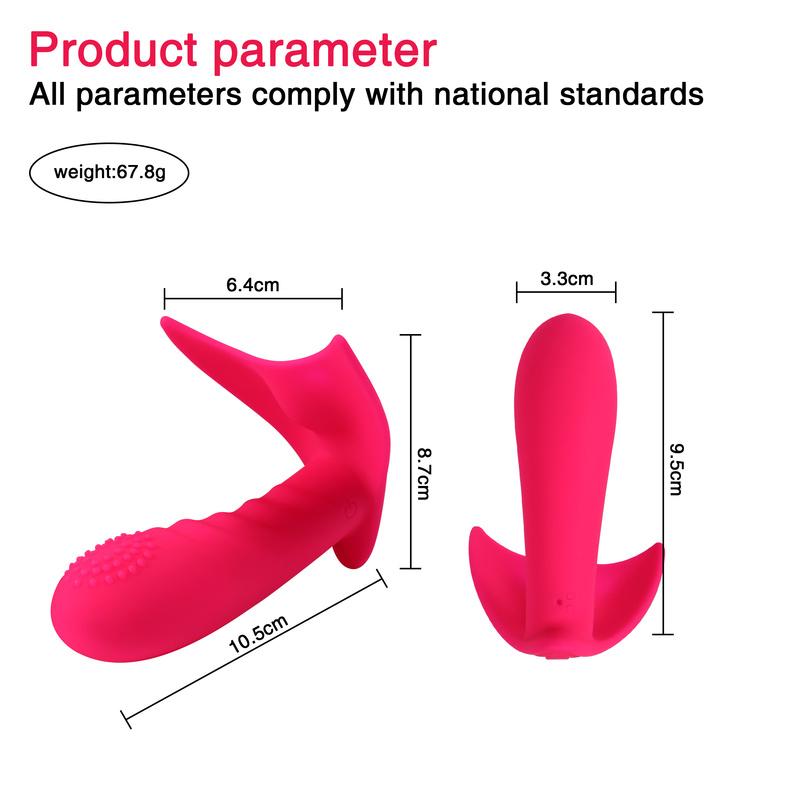 Вибратор с беспроводным пультом дистанционного управления, используемый для стимуляции клитора точки G, перезаряжаемая вибрация-бабочка, искусственный пенис, секс-игрушка для взрослых