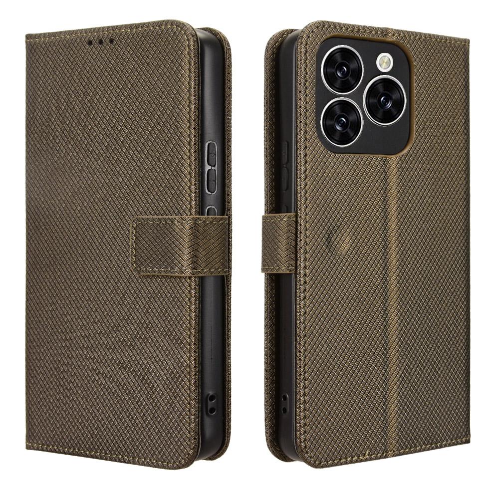 Чехол-книжка для Cubot Note 60 Кожаный чехол [Flip Vintage Leather] Ударопрочный Прочный Ретро Чехол для телефона