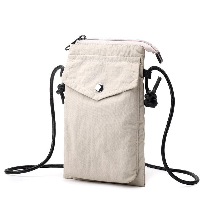 Японская литература и искусство Маленькая свежая сумка для мобильного телефона Мини-маленькая тканевая сумка Легкая повседневная вертикальная сумка через плечо для женщин