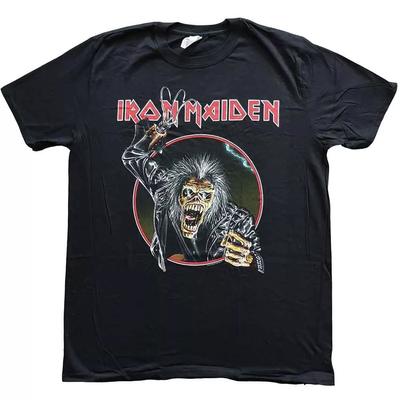 Классический рок метал группа футболка Iron Maiden Мужская футболка Eddie Hook