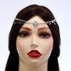 Exotic Headgear, Personalized Antique Hair Accessories For Women, Temperament Forehead, Crystal Eyebrow Pendant, Bridal Head Chain, Hair Chain.