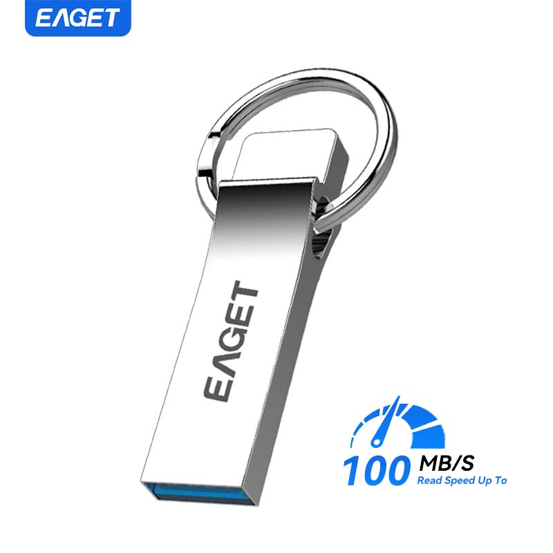 Металлический брелок USB 2.0 флэш-накопитель с функцией Plug and Play