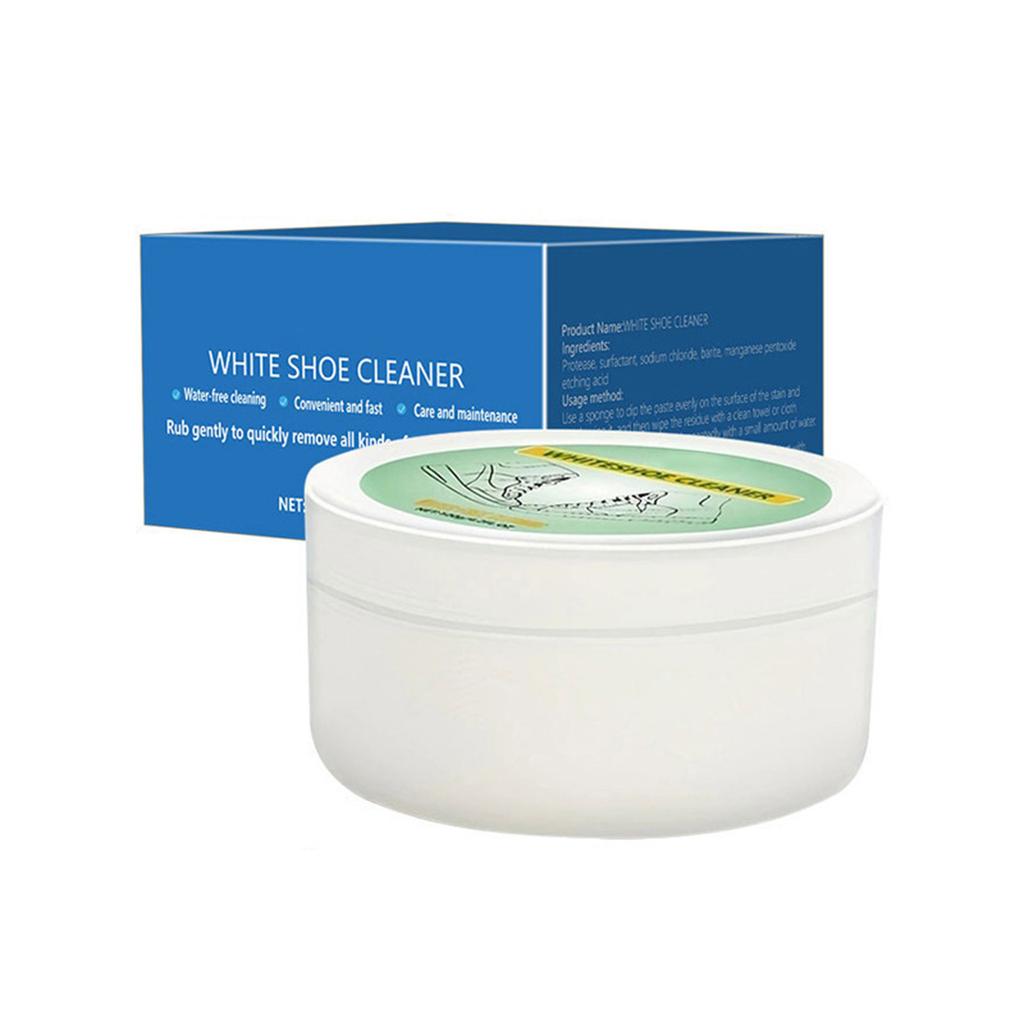 White Shoe Cleaner Paste Multi-functional Leather Cleaning Paste To Leather Products, Suitable For White Shoes, Leather Shoes, Sports Shoes.