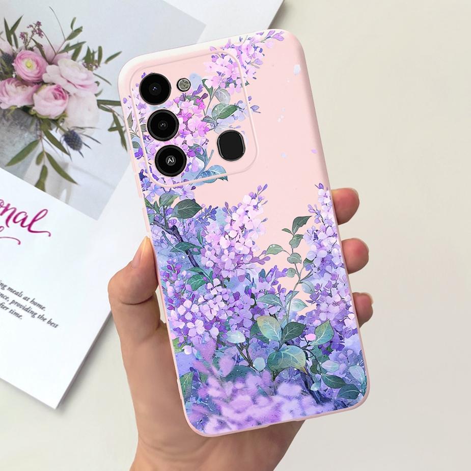 Чехол для Tecno Spark 8C KG5k KG5j KG5n Стильный чехол с конфетным рисунком Мягкий силиконовый чехол для телефона Для Tecno Spark Go 2022 Spark8C Сумки