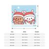 Cute Cartoon Bubu Dudu Blanket Cover  Flannel Throw Blankets Summer Air Conditioning Printed Soft Warm Bedspread