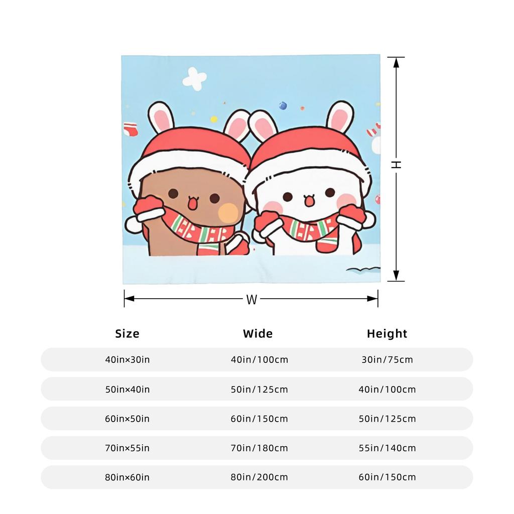 Cute Cartoon Bubu Dudu Blanket Cover Flannel Throw Blankets Summer Air Conditioning Printed Soft Warm Bedspread