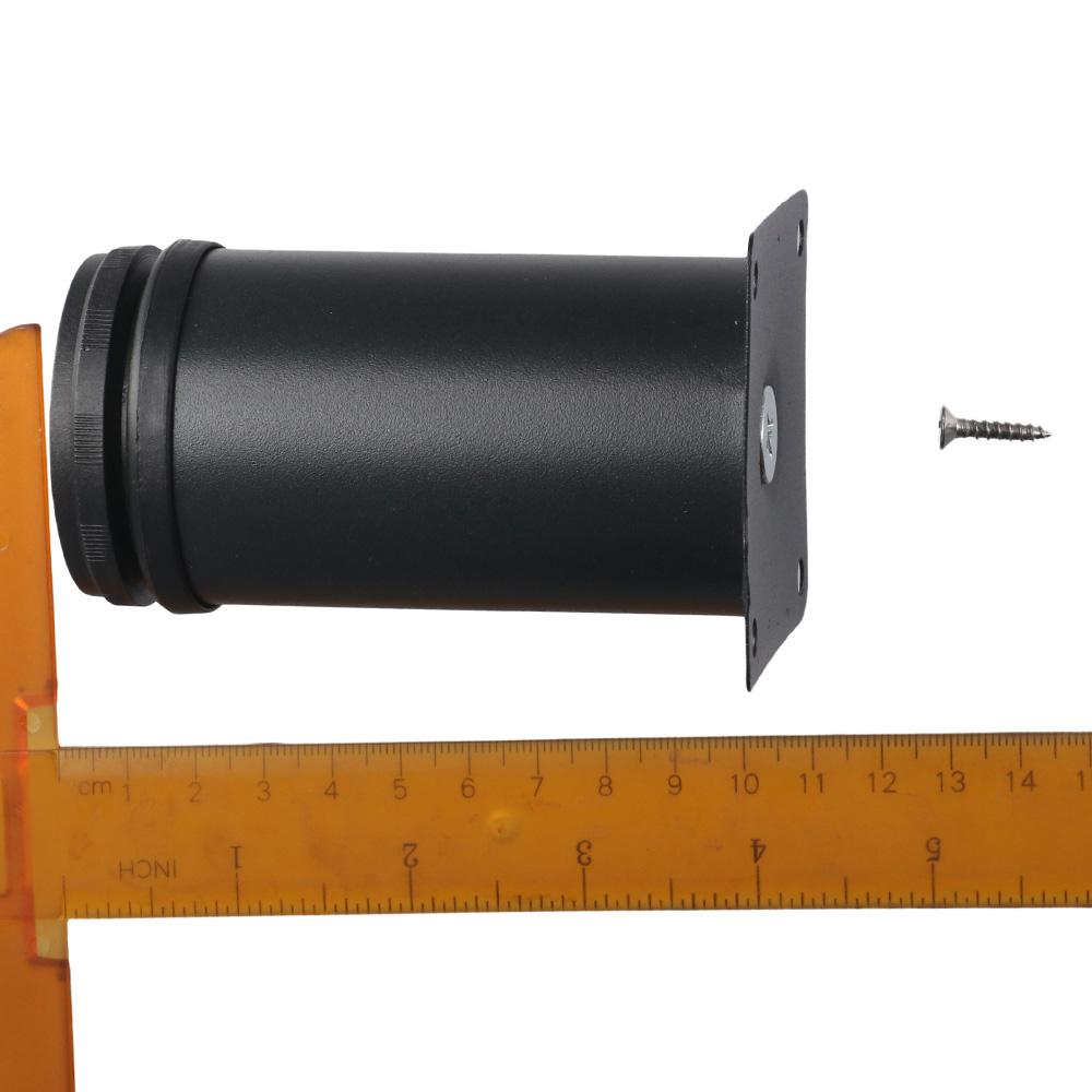 4-дюймовые ножки для мебели, черные, удлинители ножек для стола, прочная мебель, сменные ножки для дивана