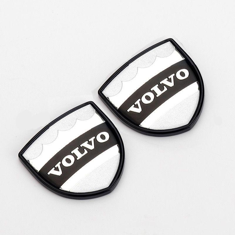 Металлические наклейки на автомобиль для персонализированных логотипов: Совместимо с эмблемами Volvo S60, S90, XC60, XC90