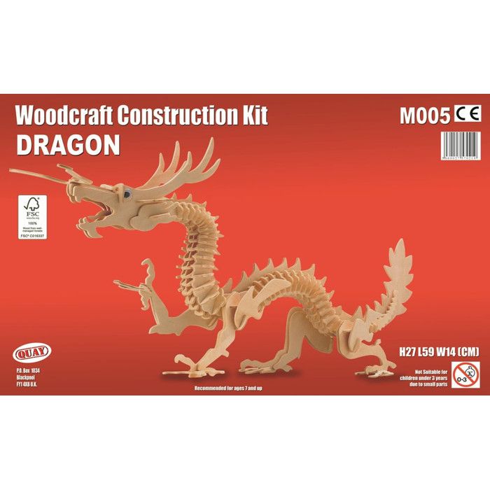 Wooden Model Dragon