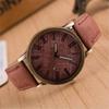 Fashion Multicolor Rome Number Clock Dial Student Leisure Denim Strap Quartz Watch
