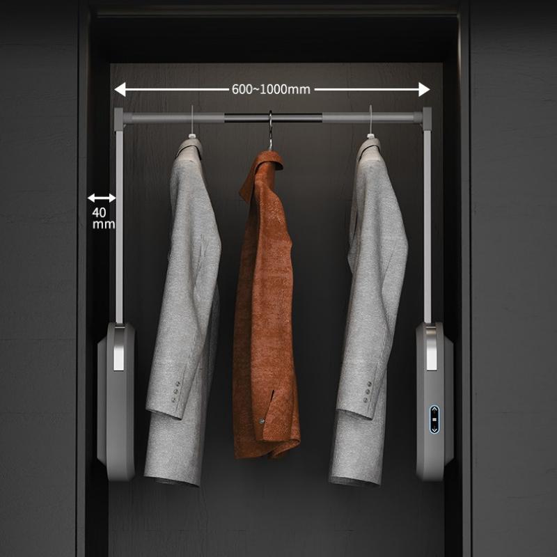 Intelligent Lifting Clotheshorse Cloakroom Electron Modern Clothes Drying Rack Bedroom Cabinet Coat Rack Laundry Storage Shelf
