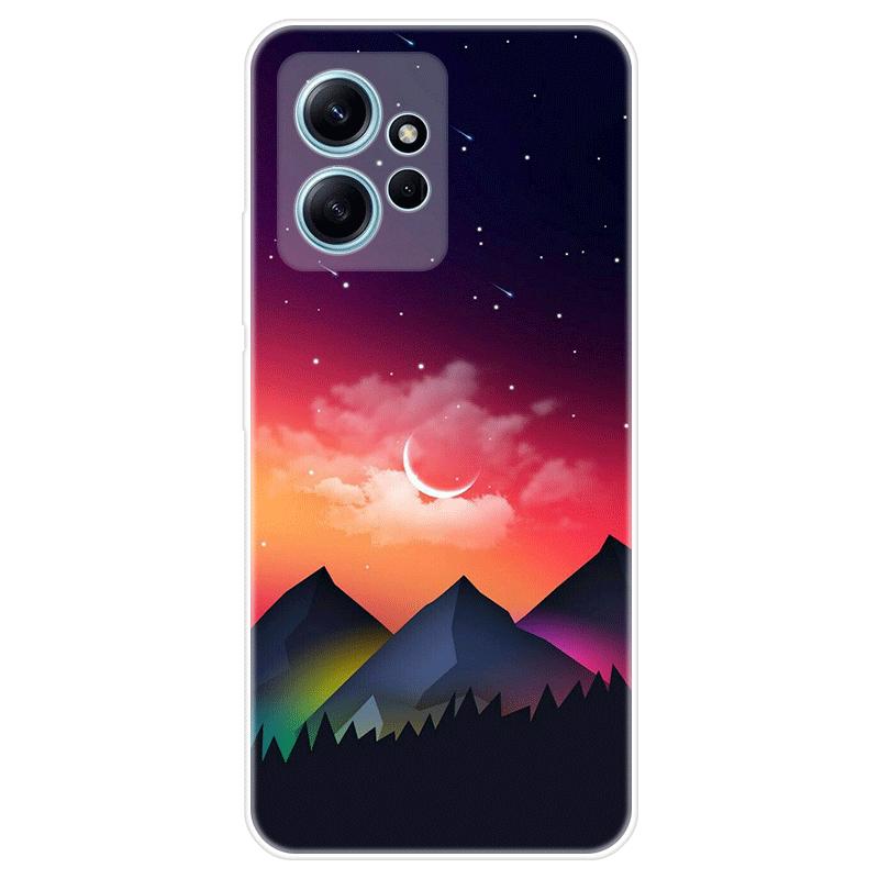 Для Xiaomi Redmi Note 12 Note12 4G чехол Мягкая силиконовая задняя крышка Мультяшный чехол для телефона Разнообразие